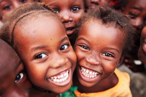 Smiling children
